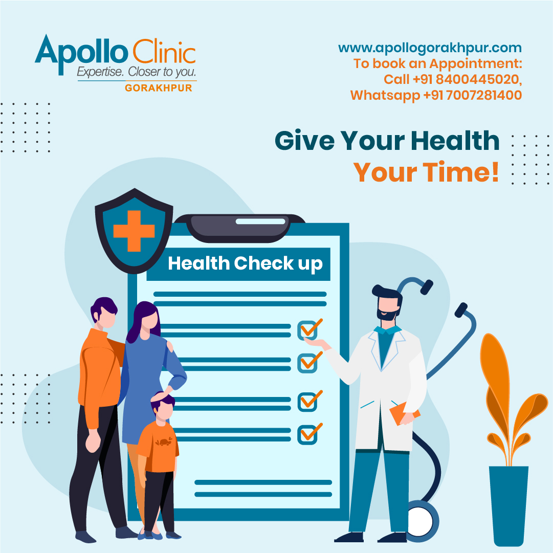 It's easy to neglect your health when your normal life is disturbed. Get your Health Check up!